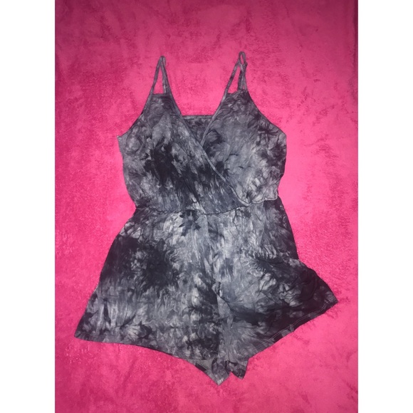 ••SOLD••Tie Dye Fashion Nova Romper - Picture 3 of 4